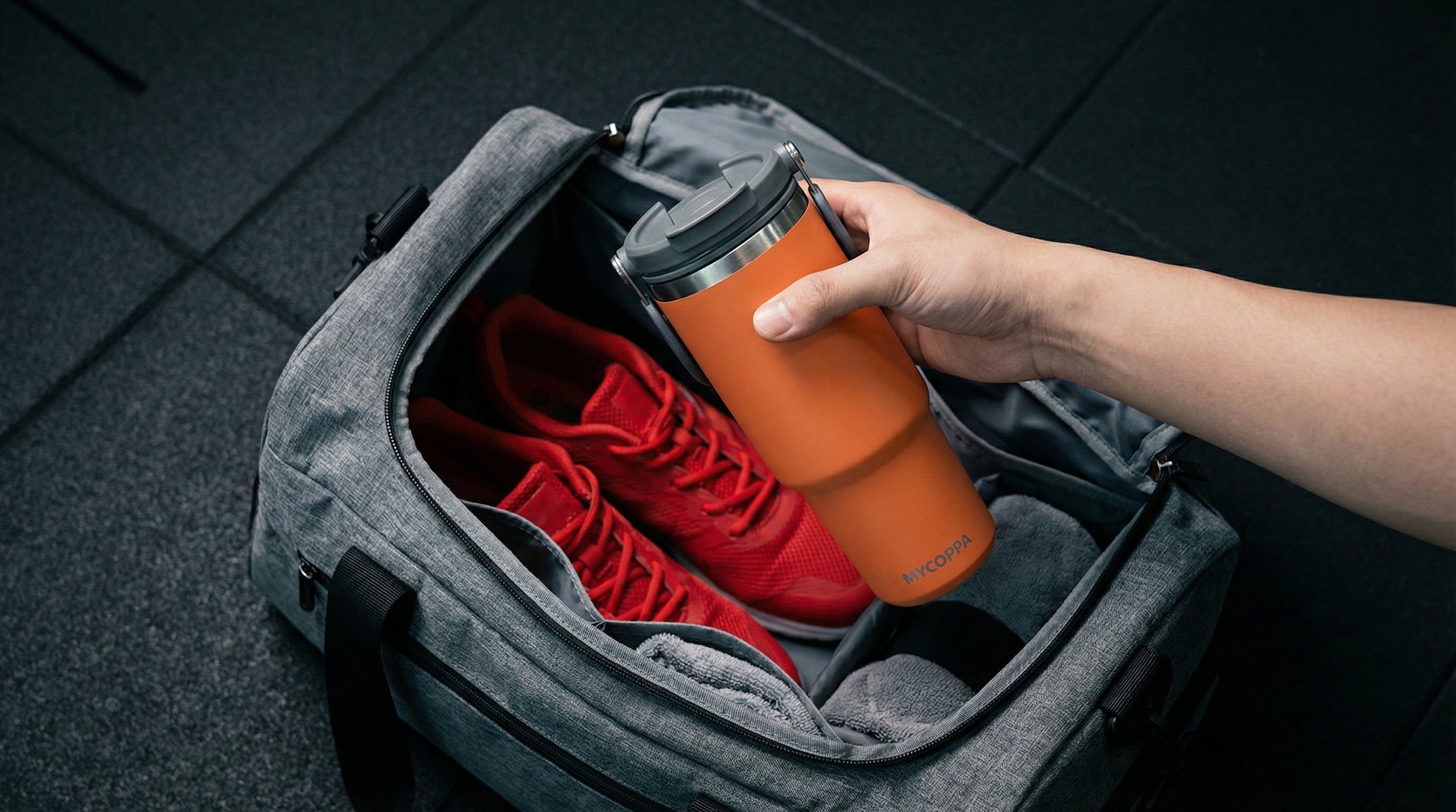 Vacuum Insulated Tumbler - Orange