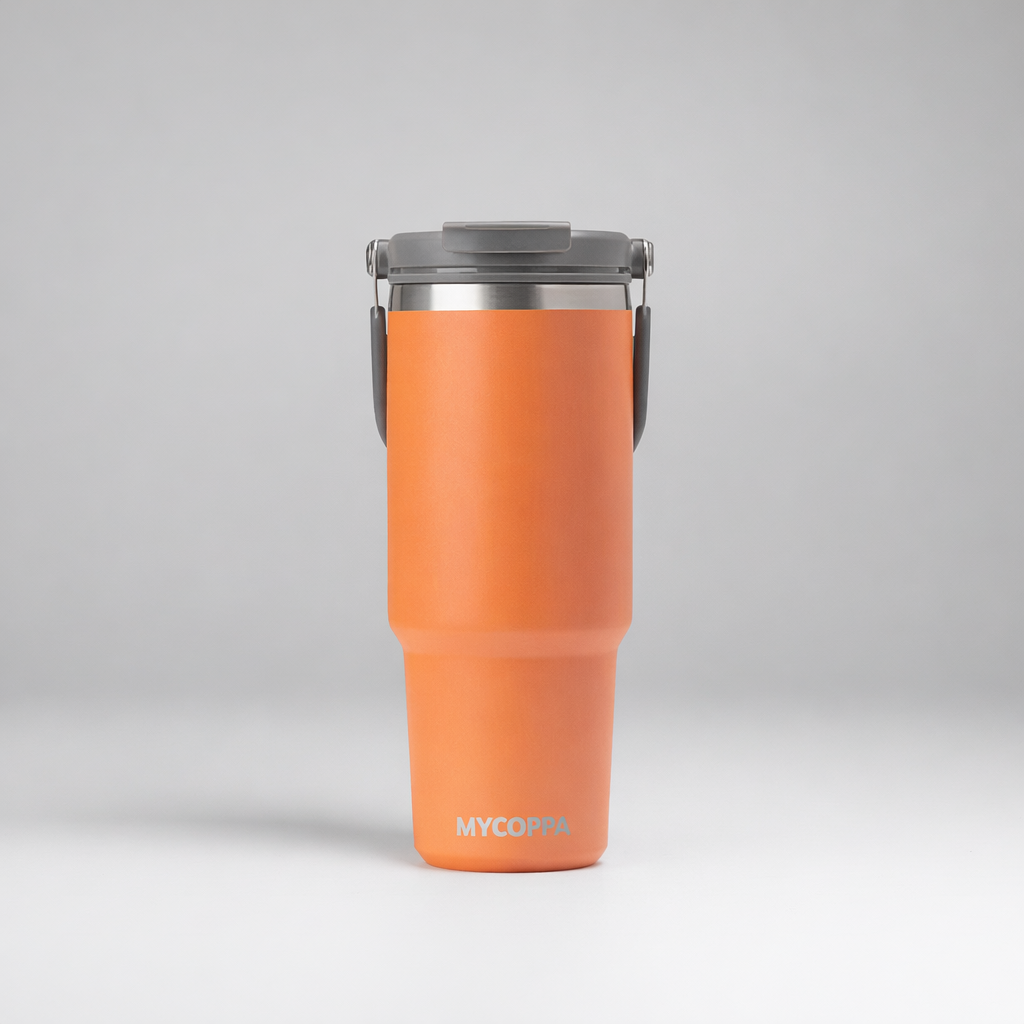 Vacuum Insulated Tumbler - Orange